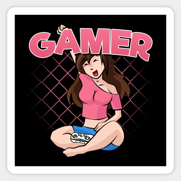 Gamer Girl Sticker by Outcasted